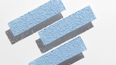 Top View of Pale Blue Powder Stripes with Shadows
