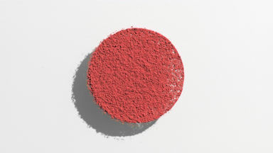 Red Sifted Powder Circle Casting Dynamic Shadow for Blush