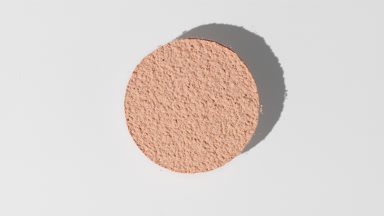 Skintone Powder Circle Casting Moving Shadow on Grey