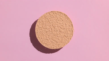 Skintone Powder on Baby Pink Background with Shadow
