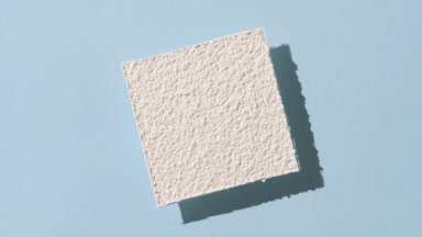 White Powder on Baby Blue Background for Stearate