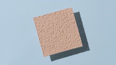 Dynamic Shadows of Beige Powder on Pastel Blue Base