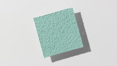 Pale Cyan Powder Sifting with Dynamic Shadows