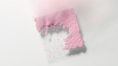 Baby Pink Powder Sifting for Blush Commercial