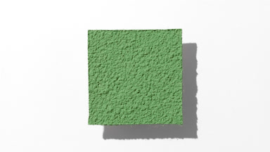 Green Powder Sifting with Changing Shadows