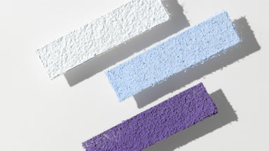 Overhead Shot of Violet and Blue Powder with Animated Shadows