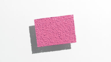 Dynamic Shadows of Pink Powder on Light Grey