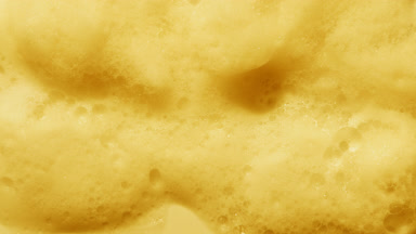 Yellow Soap Sud Surface with Dynamic Shadows
