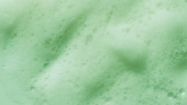 Pale Green Soap Suds with Dynamic Shadows