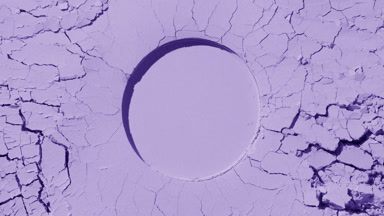 Violet Powder Surface with Moving Shadows