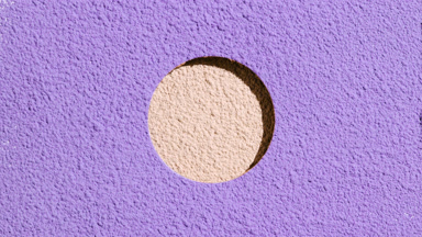 Beige Powder Texture with Violet Shades and Dynamic Shadows