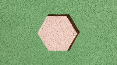 Beige Powder Texture with Green Sifted Powder and Light