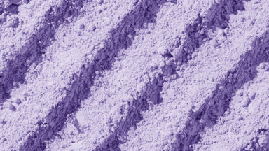 Violet Natural Powder Surface with Dynamic Shadows