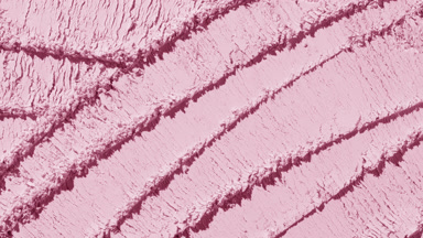 Pastel Pink Powder with Crisscross Knife Marks and Shadows