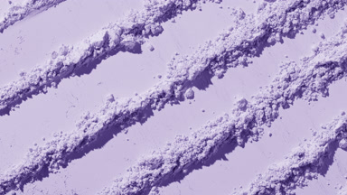 Violet Powder Surface with Parallel Knife Texturing