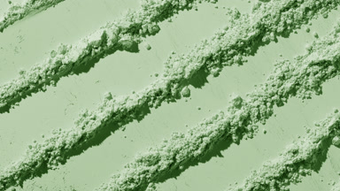 Pale Green Powder Surface with Parallel Knife Marks