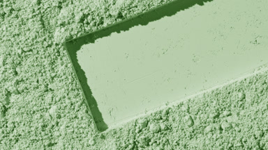 Pale Green Powder Surface with Stretched Pattern