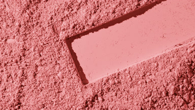 Dynamic Shadows on Red Natural Powder Surface