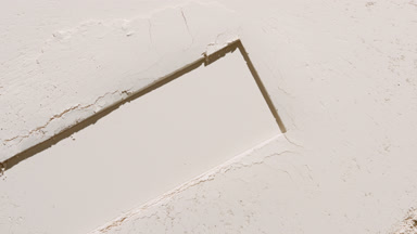 Beige Powder Surface with Stretched Pattern and Shadows