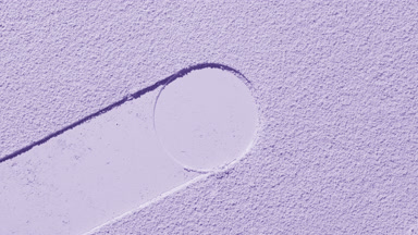 Flowing Pastel Violet Powder Layer with Circle Imprint