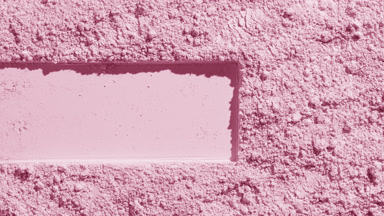 Light Pink Powder Surface with Dynamic Shadows and Impressions