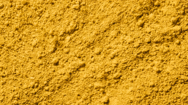 Dynamic Yellow Powder Texture from Above