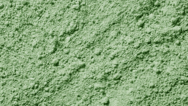 Pale Green Powder with Rotating Light Effects