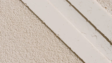 Beige Sifted Powder Layer with Striped Imprints
