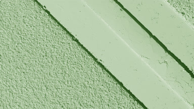 Pale Green Powder with Sifted Texture and Dynamic Shadows