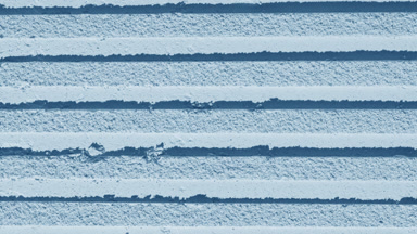 Dynamic Shadows on Pale Blue Sifted Powder Surface