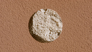 Beige Natural Powder Texture with Brown Sifted Powder