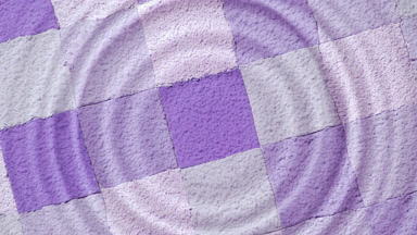 Violet Shades Water Ripples from Drop for Eyeshadow Ad