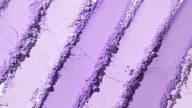 Violet Palette Knife Trail Under Dynamic Lighting