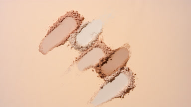 Dynamic Shadows on Beige Powder Piles