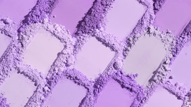 Violet Powder Smears with Dynamic Lighting