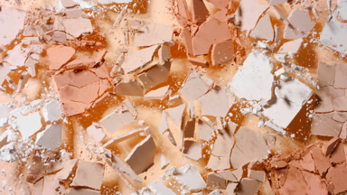 Skintone Pressed Powders Exploding in Slow Motion