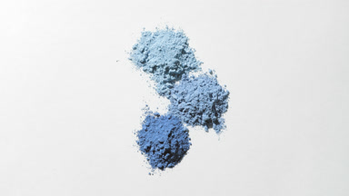 Top Angle View of Blue Shades with Shifting Shadows