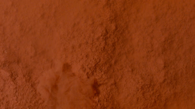 Brown Dispersion Flowing in Petri Dish from Above
