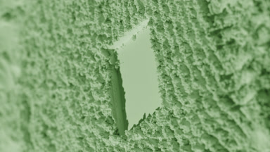Pale Green Powder Surface with Dynamic Shadows