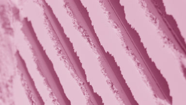 Pink Powder Surface with Repeated Strokes and Shadows