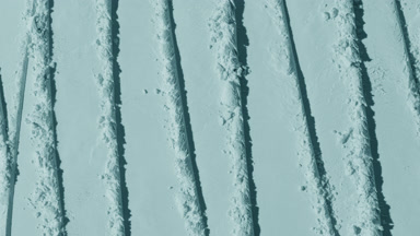 Pale Cyan Powder Surface with Layered Strokes and Light