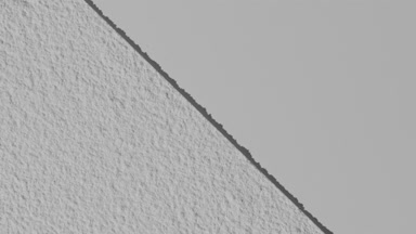 Dynamic Shadows on Half Flattened White Powder Surface