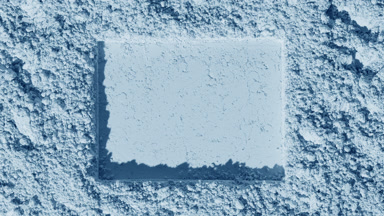 Pale Blue Natural Powder with Rectangular Texture