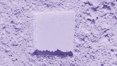 Dynamic Shadows on Pastel Violet Powder Surface