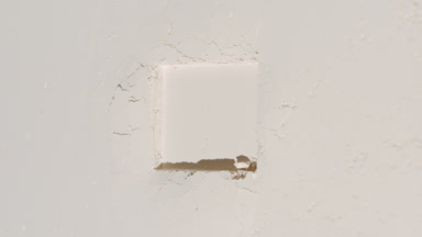 Moving Shadows on Beige Powder Surface