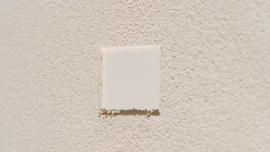 Shadow Movement on Beige Fine Powder Surface with Rectangle