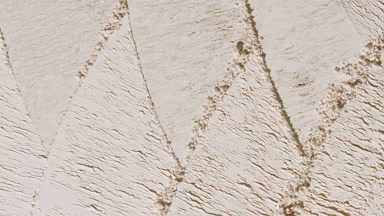 Beige Powder Surface with Palette Knife Textures
