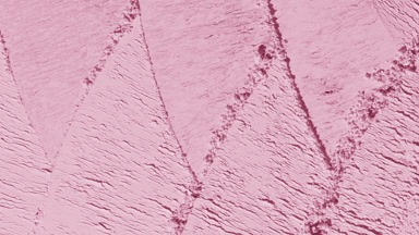 Pale Pink Powder Surface with Parallel Knife Marks