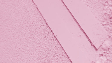 Pale Pink Fine Powder with Dynamic Shadows and Imprints