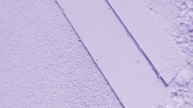 Pastel Violet Smooth Powder with Dynamic Shadows and Imprints
